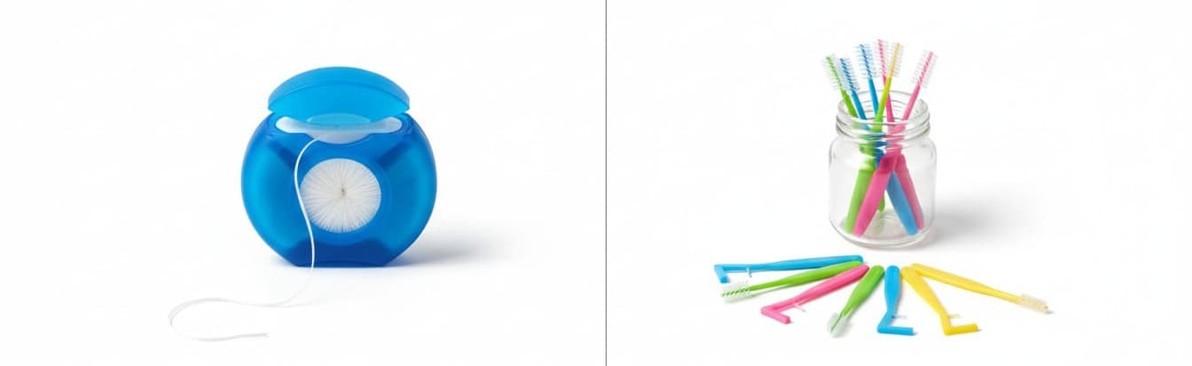 Hilo dental vs cepillos interdentales