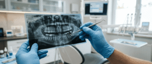 dentista_radiografia_Endodoncia en una muela: qué es, cuándo la necesitas y cómo puede salvar tu diente