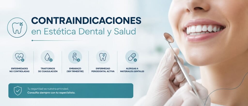 Contraindicaciones en Estética Dental y Salud Alfaz del Pi